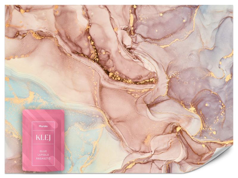 Fototapeta Muralo Różowy Marmur 400x280 cm 1szt.