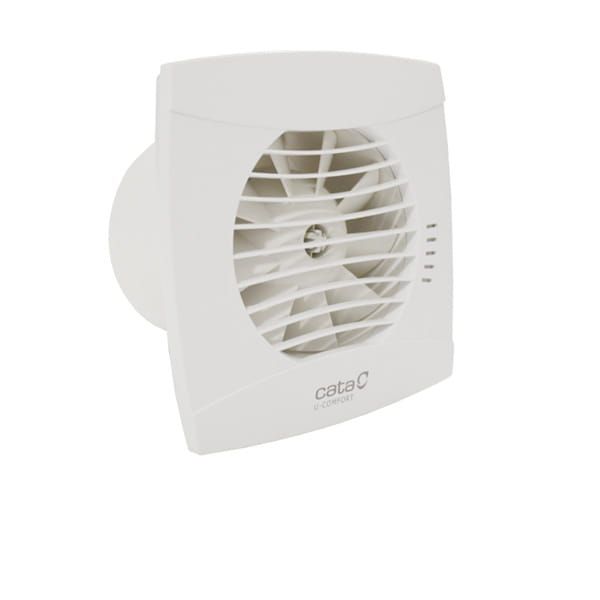 Wentylator łazienkowy Cata UC-10 Higro biały z czujnikiem wilgotności i timerem 1 szt.