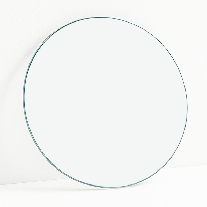 Blat Szklany z Nadrukiem Wallfluent FI 80 cm Biel bez wzoru 1 szt.