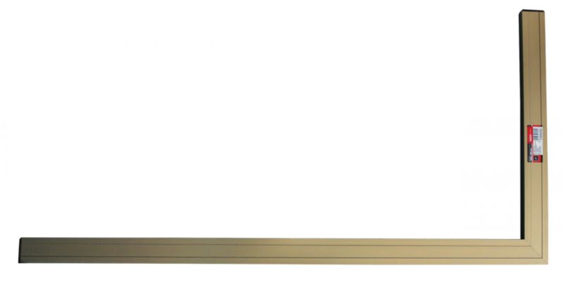 Kątownica budowlana Modeco Expert anodowana 100x50cm - etykieta - 1 szt.