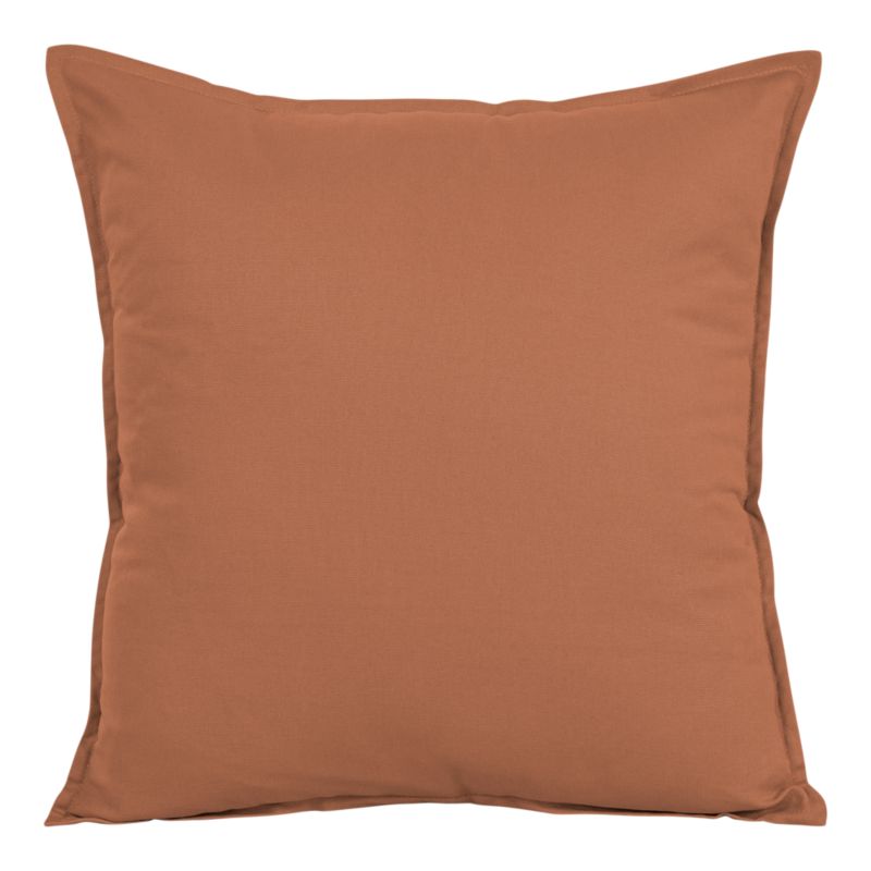 Poszewka GoodHome Hiva bawełniana 60 x 60 cm terakota