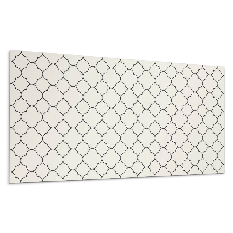 Kafelki samoprzylepne Wallfluent 40x20 cm Siatkowy motyw kwiatów 10 szt.