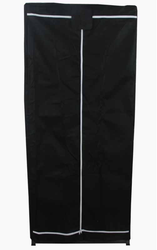 Pokrowiec ochronny na regał MODO24 270X100X30 cm futerał na stojak czarny 1 szt.