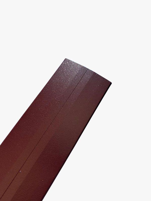 Profil górny TECH-PLAST aluminiowy łączący do poliwęglanu RAL 8017 (brąz) 5,00m - 2 szt.