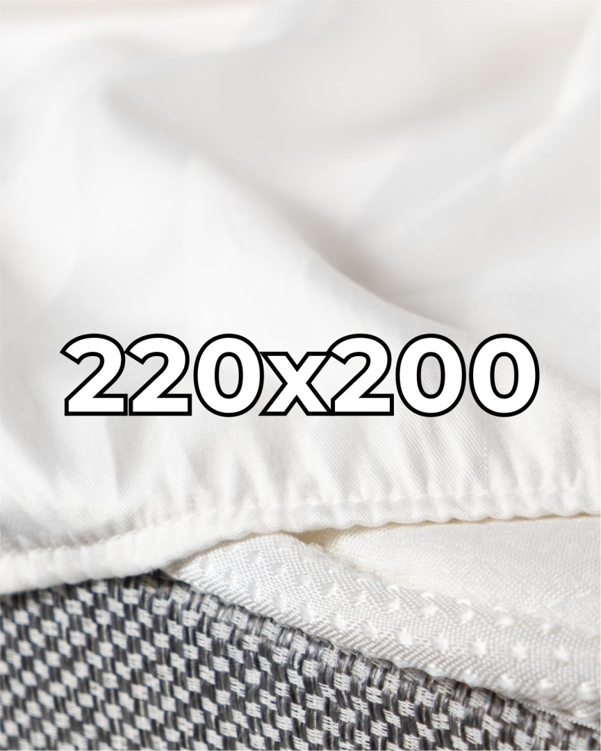 Satynowe prześcieradło hotelowe z gumką 220x200 cm, 100% bawełna 150 g