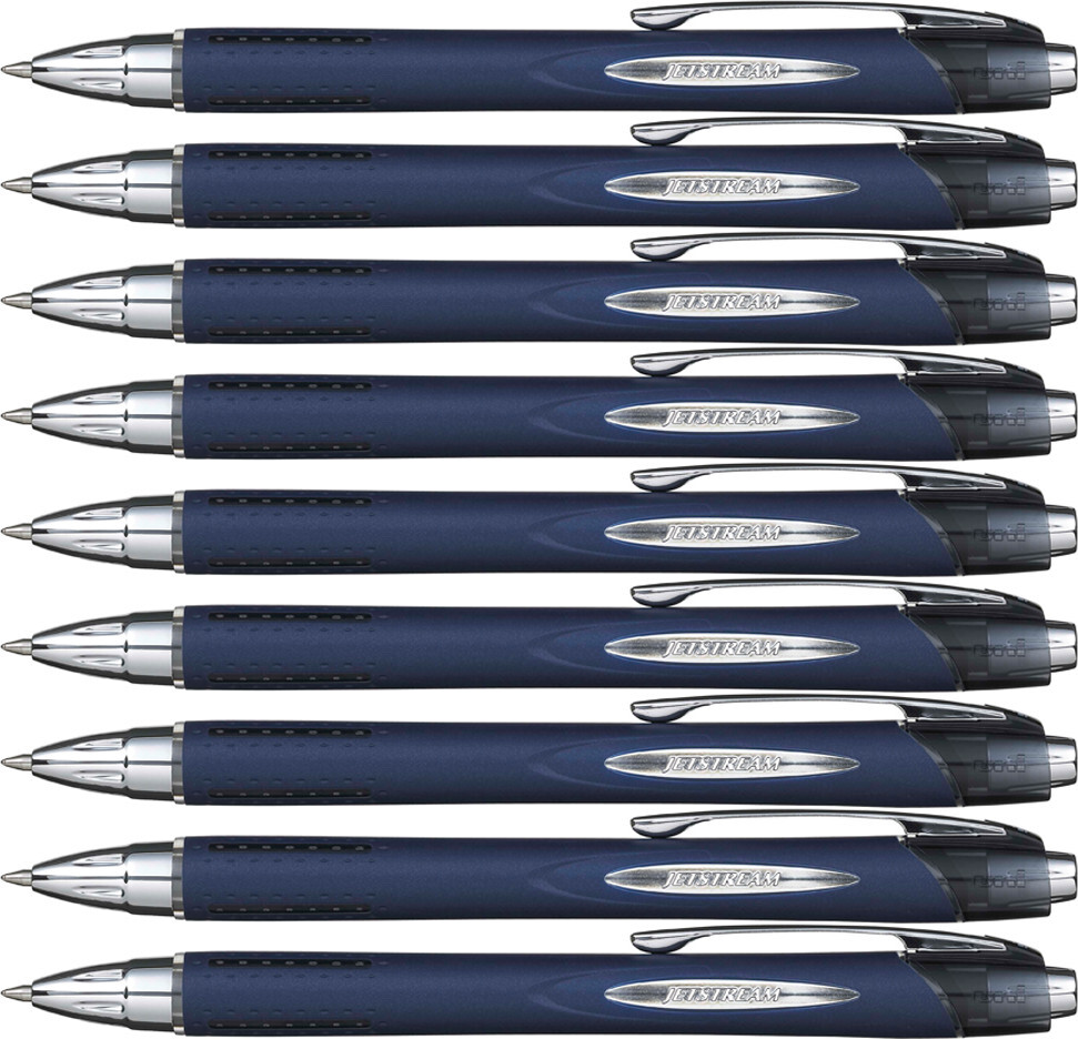 8x Pióro kulkowe Uni, SXN-217, Jetstream, 0.7mm, czarny