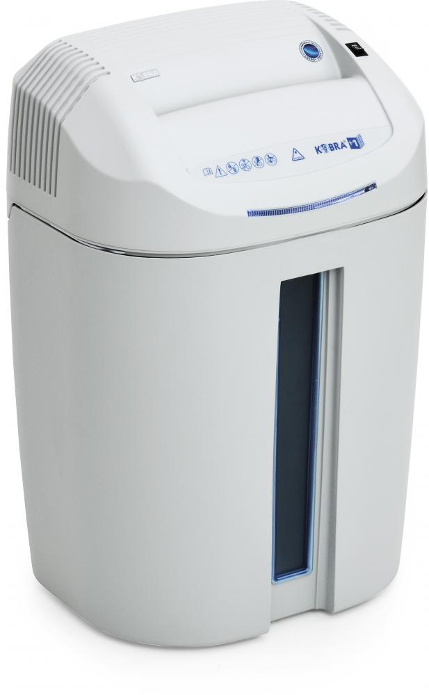 Niszczarka do papieru Kobra +1 SS6 ES, pasek 5.8mm, 25 kartek, P-2/O-2/T-2/E-2 DIN, biały