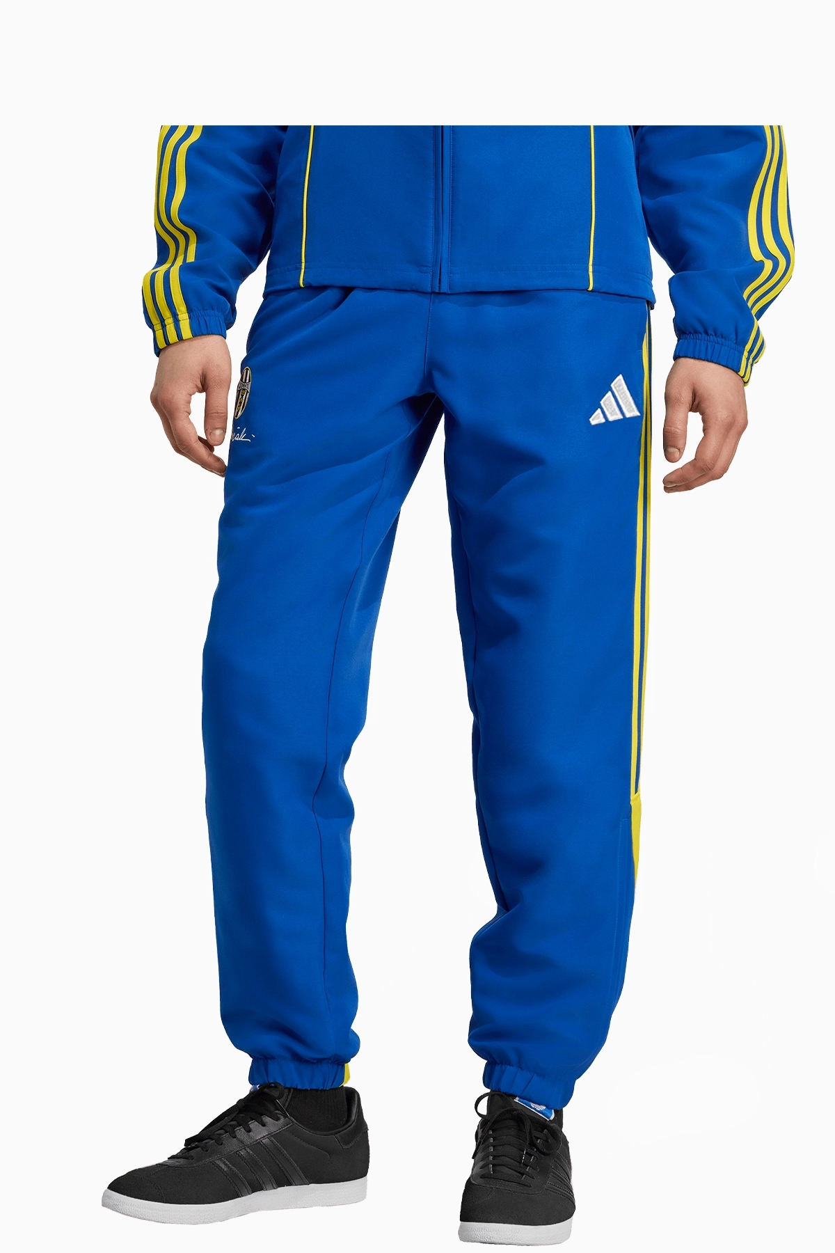 Spodnie adidas Juventus FC 25/26 Vialli Pack - Niebieski