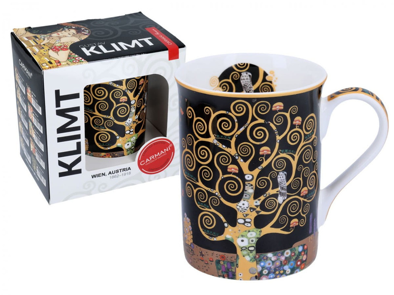 KLIMT kubek 420ml Drzewo życia+pudełko