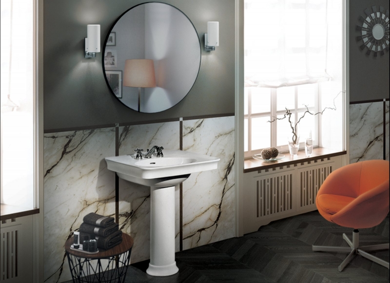 Hatria Dolcevita postument do umywalki biały Y0EK01