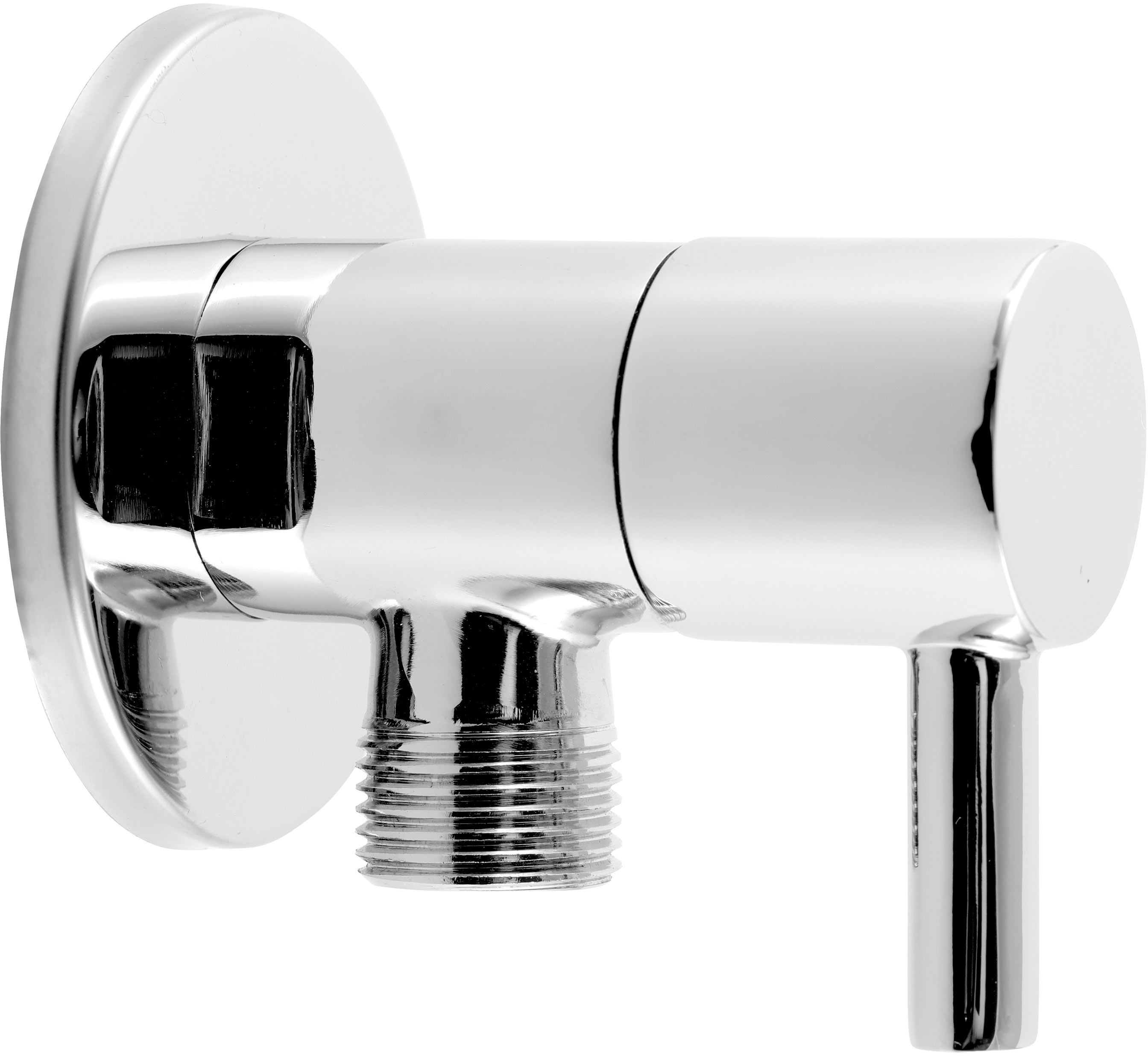 Ferro Rotondo zawór kątowy z głowicą ceramiczną chrom Z296