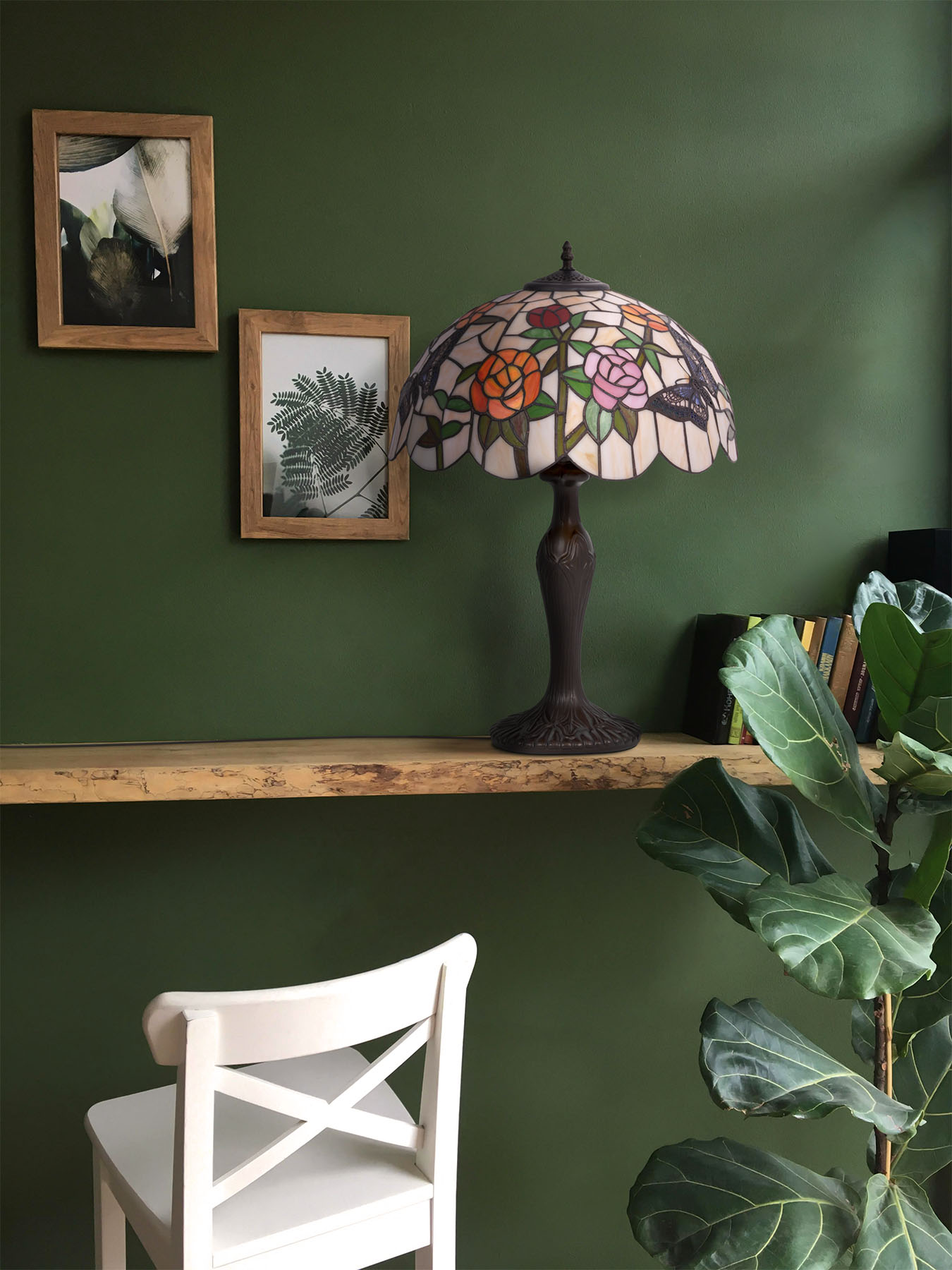 Kaja Rose lampa stołowa 1x20 W multikolor K-G16835