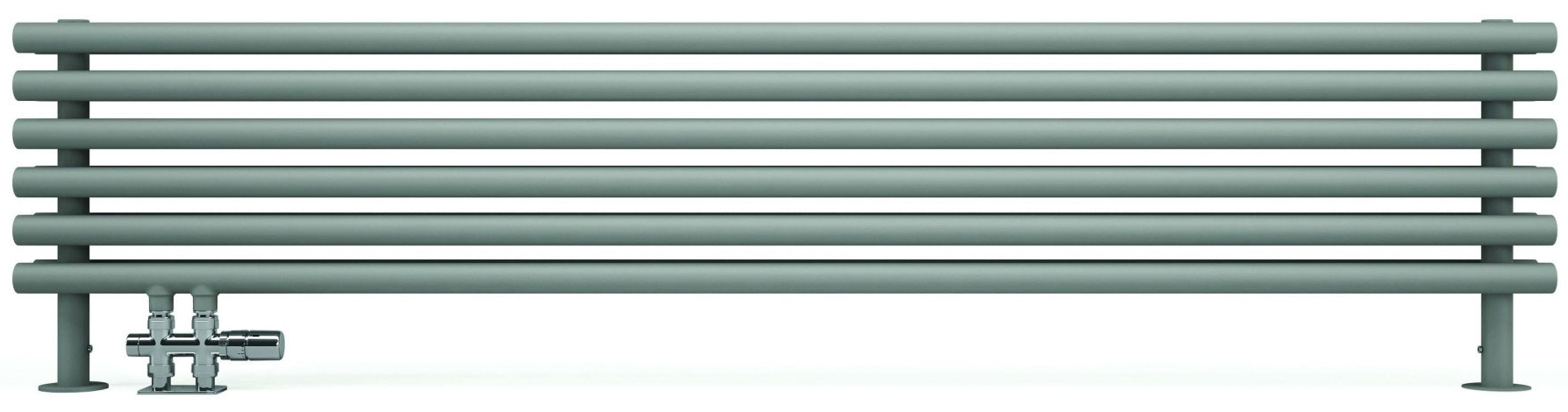 Terma Tune HSD grzejnik łazienkowy 39x140 cm biały WGTUH039140K916YP