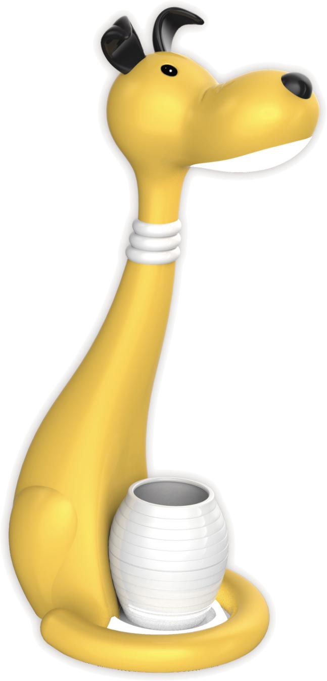 Kaja Piesek lampa biurkowa 1x6W LED żółta K-BL1607ŻÓŁTY - Wysyłka w 24h