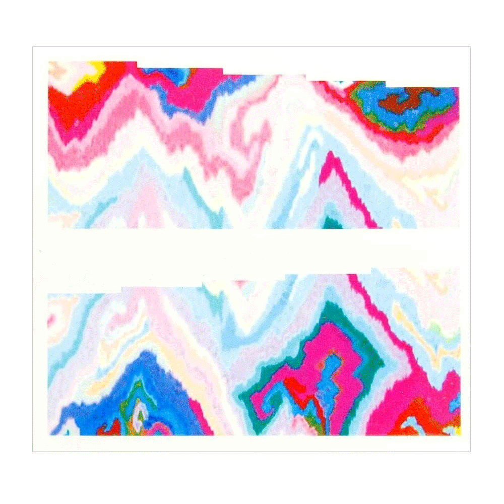 Naklejki wodne do paznokci arkusz 7 x 6,5 cm na 10 palców c Nr 229