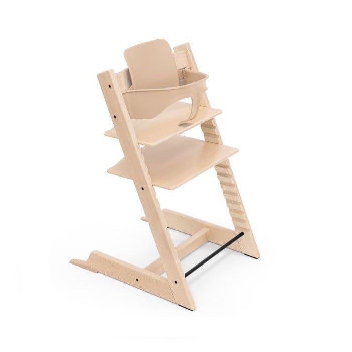 Stokke Tripp Trapp Bundle - krzesełko do karmienia + zestaw Baby Set V2-Natural