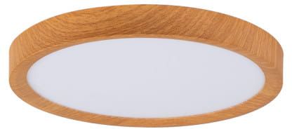 Darmowa Dostawa - Plafon 1x24 W biały-drewno Abruzzo Maze ABRPLOOCED24W