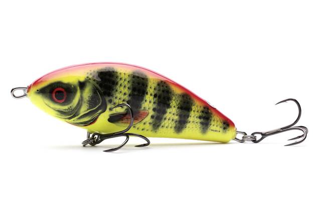 Salmo FATSO 10cm Floating - Bright Perch