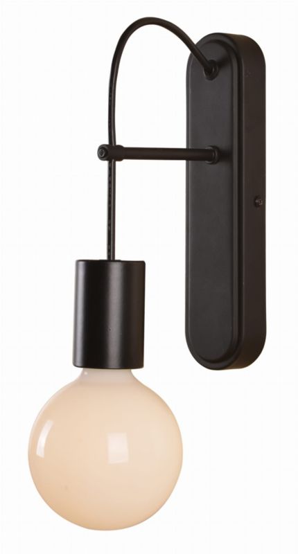 Kinkiet ścienny Candellux Alto czarny 1 x E27 x 40W IP20 wym: 28 x 17 x 10 cm - 1 szt.