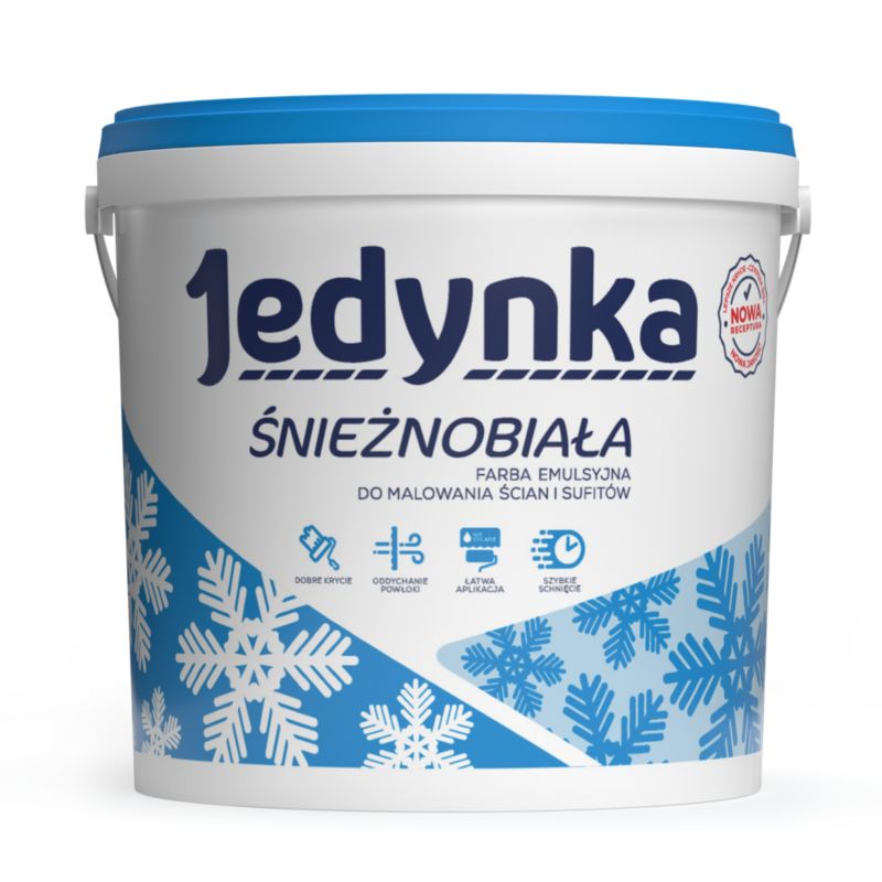 Farba Jedynka Śnieżnobiała 1 l