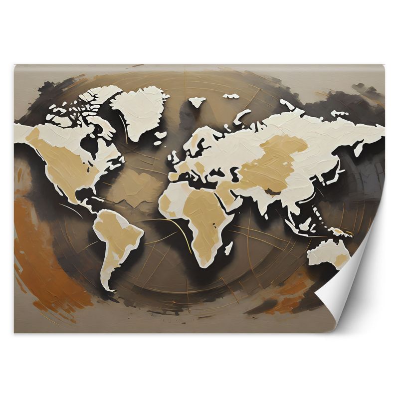 Fototapeta Feeby Mapa świata retro 150x105 1 szt