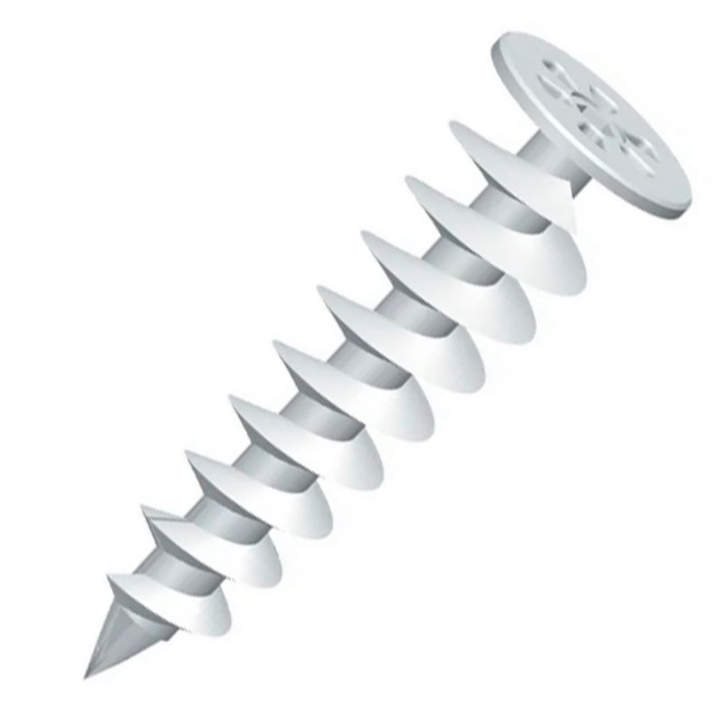 Kołek do styropianu Lun Fix ślimak 85mm 100szt.