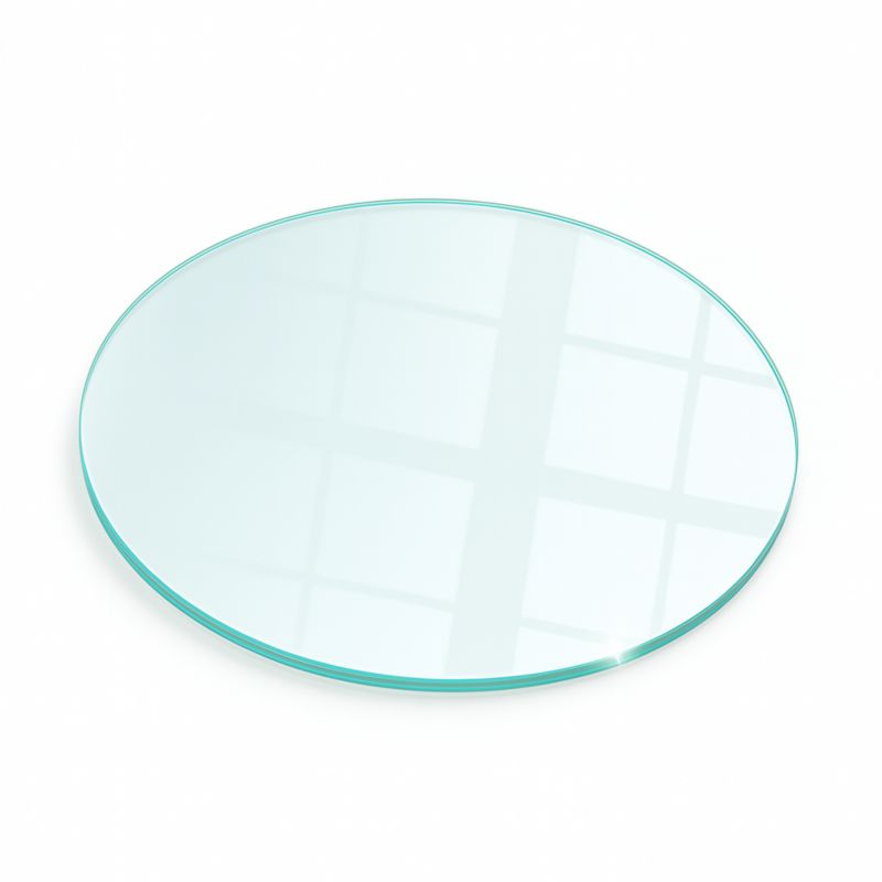 Szklana Podkładka Pod Kominek ArtPrintCave fi70 cm Grube Hartowane Szkło 4mm 1 szt.