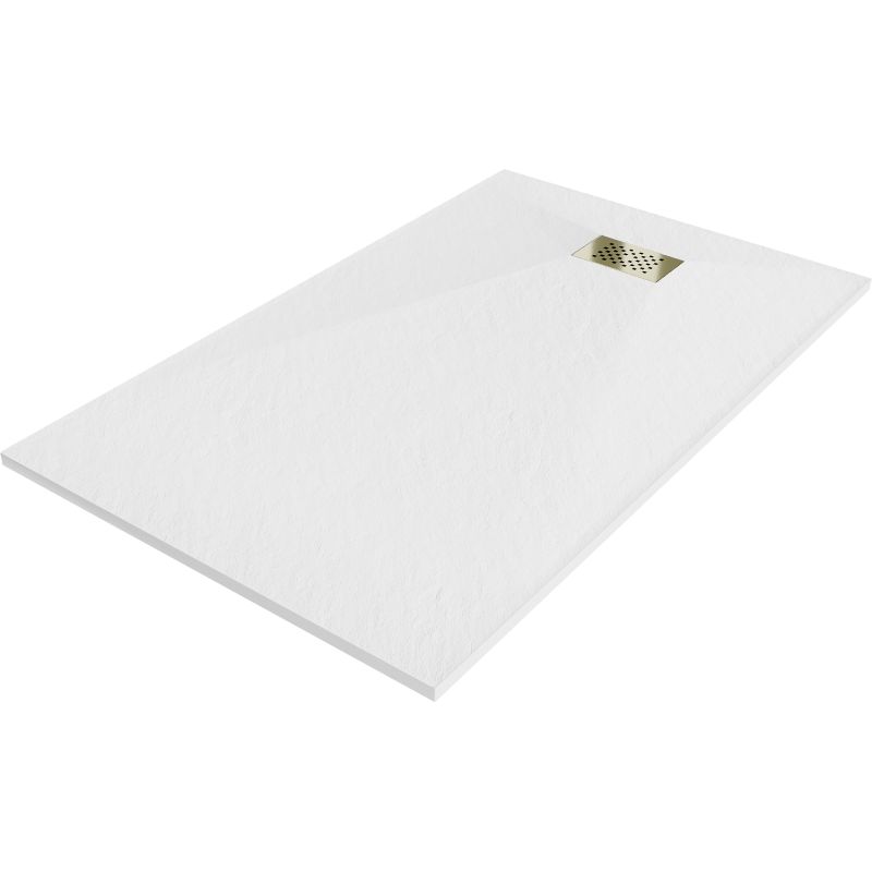 Brodzik prostokątny Mexen Hugo biały 140x80 1 szt.