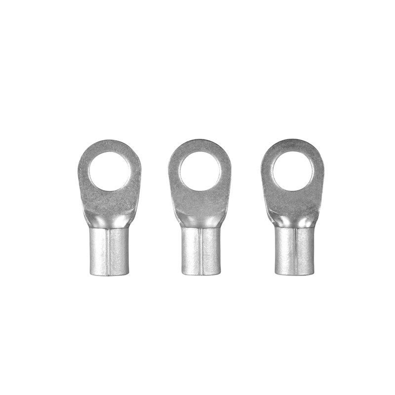 Końcówki oczkowe nieizolowane ERKO 1,5-2,5mm2/6M 100 szt.