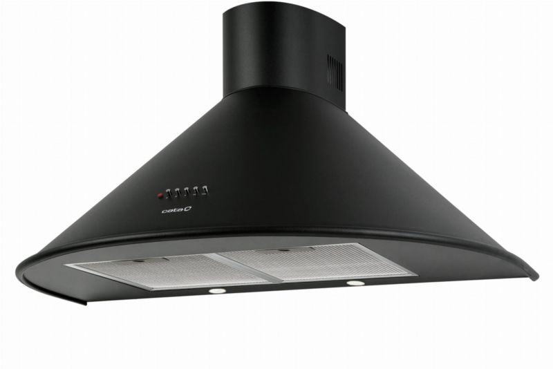 Okap kominowy CATA Q-7760 BK Retro Czarny 1 szt.