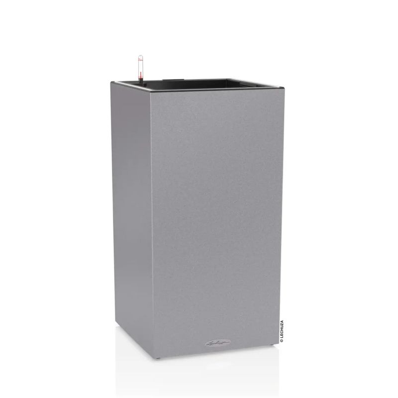 Doniczka Lechuza Do Domu Na Taras CANTO Kolumna 40 LED szary kamienny 1 szt