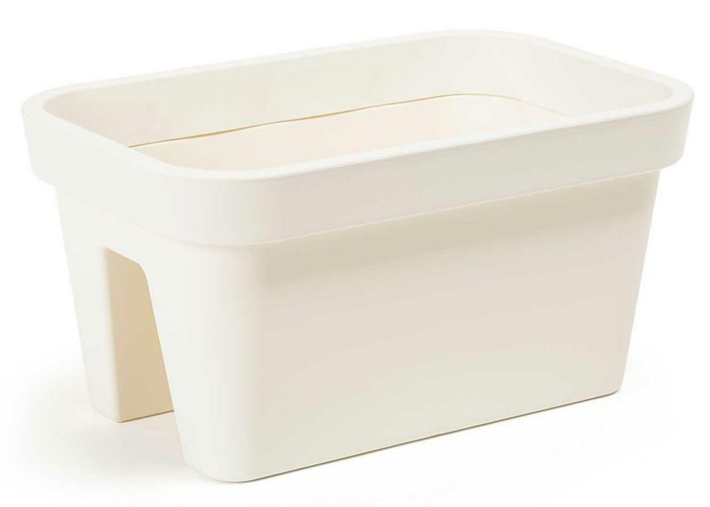 Donica Balustradowa Tworzywo Kremowe 45x29x24 cm 1 szt.