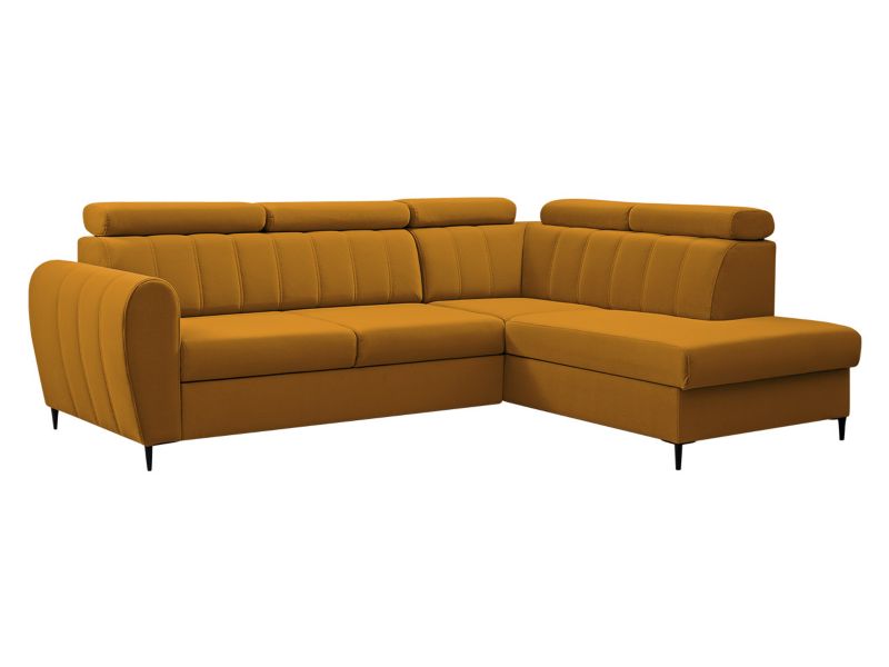 Narożnik z funkcją spania MIRJAN 24 Forio L prawy dijon 1 szt.