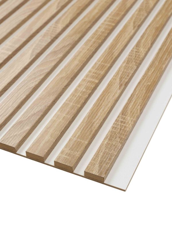 Lamele na Filcu Białym Ścienne SunWood Panele Dekoracyjne Dąb Sonoma 275x46 1 szt.