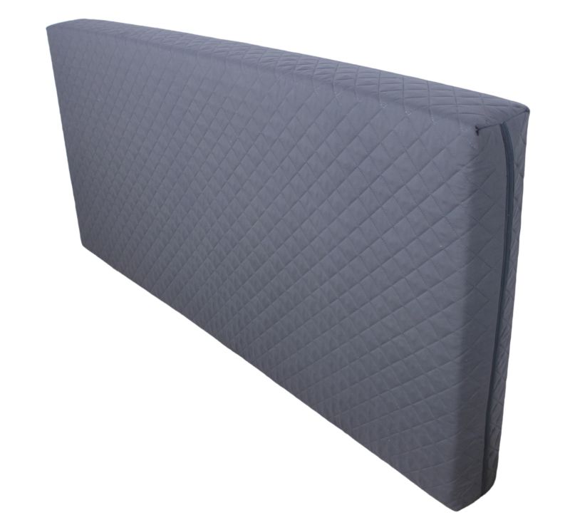 Pokrowiec na materac Kam-Pol ciemny szary pikowany 140x200x26 1 szt.