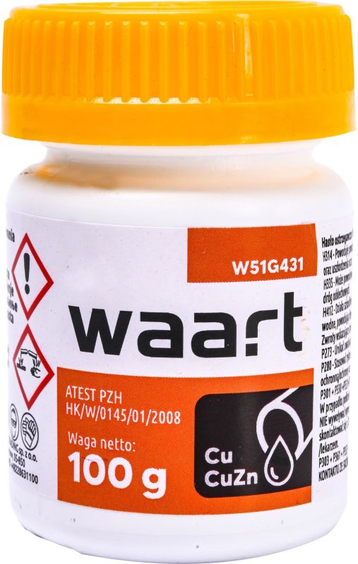 Pasta do lutowania miedź/mosiądź Waart