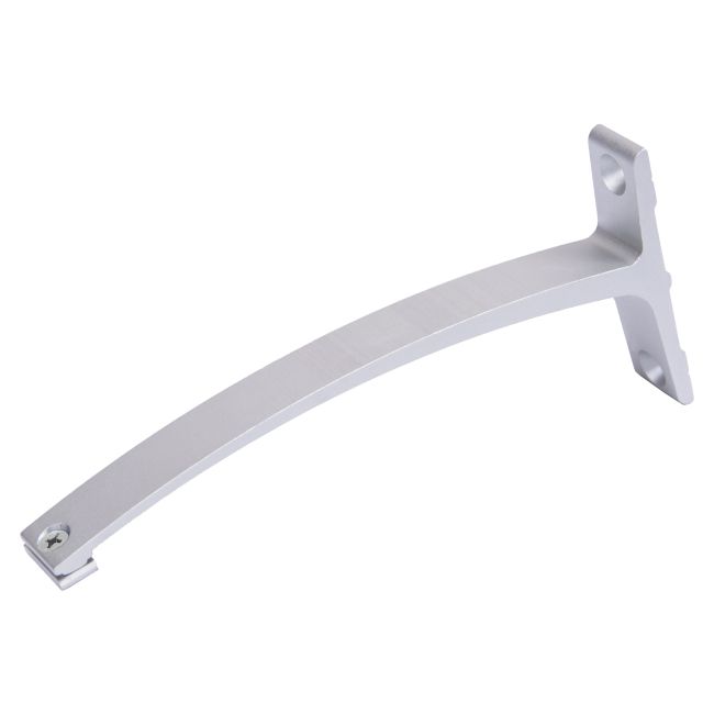 Wspornik pojedynczy aluminium inox 18 cm