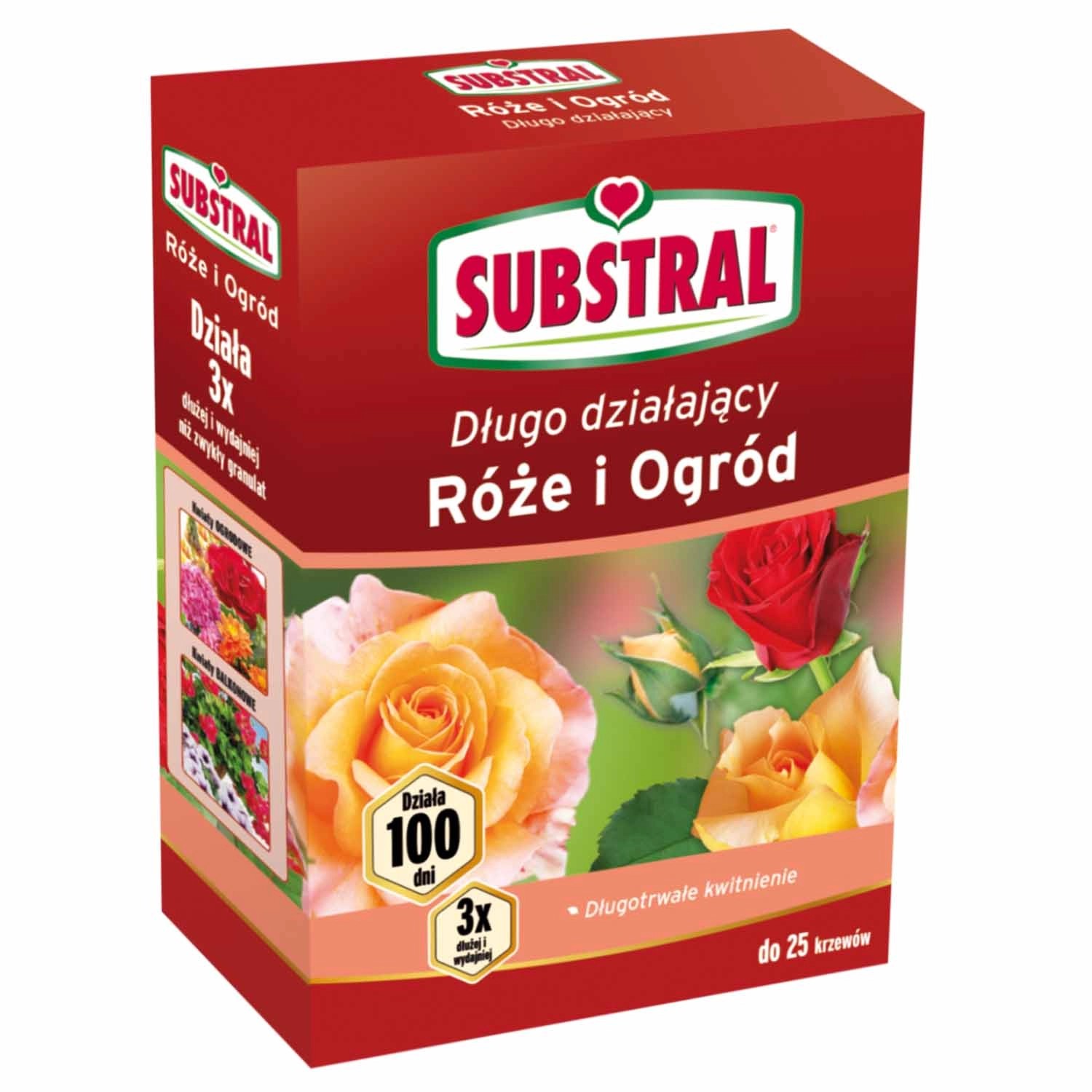 Substral 100 dni Nawóz do róż i kwiatów 1 kg.