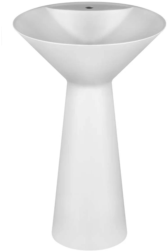 Gessi Cono umywalka 54,6 cm okrągła wolnostojąca biały mat 45907.521