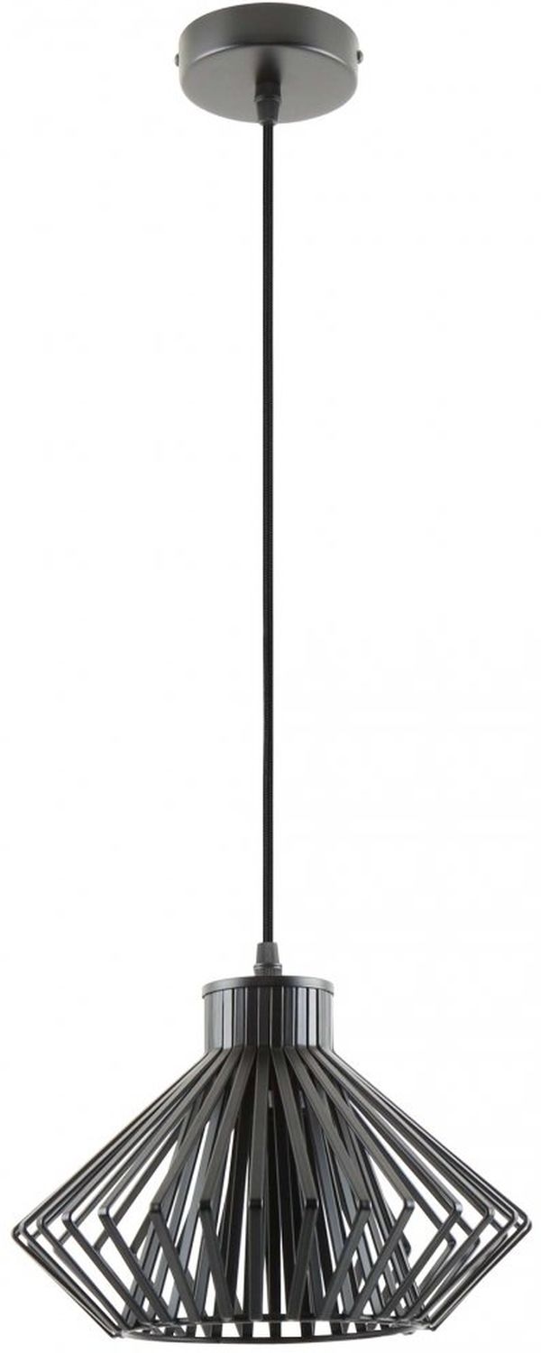 Zuma Line Dolia lampa wisząca 1x40W czarny mat A8080-BK