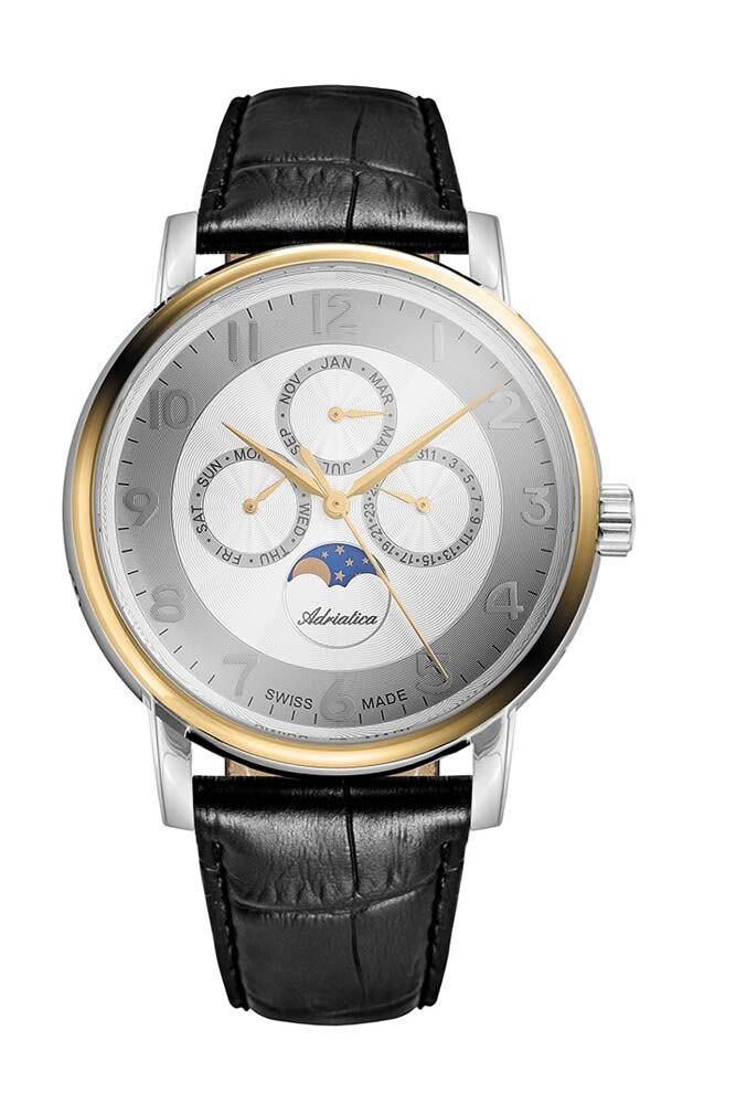 Zegarek męski Adriatica Moonphase A8274.2223QF