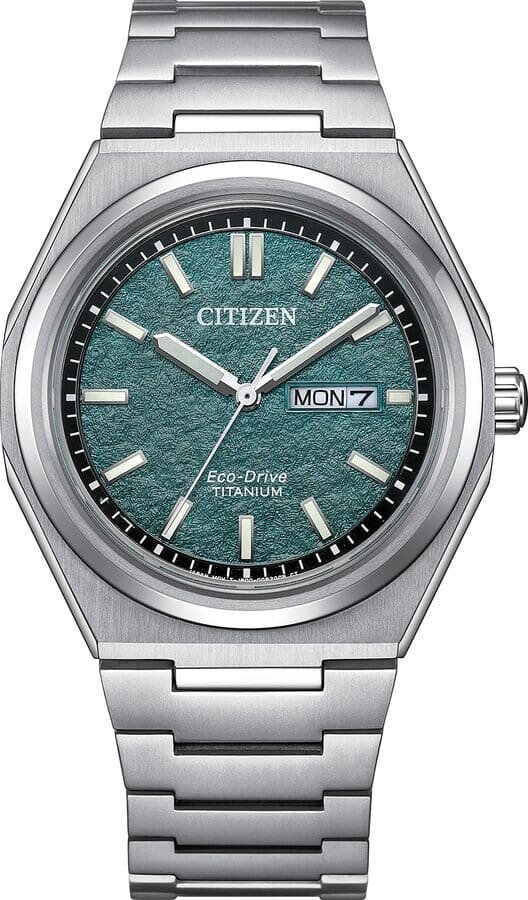 Zegarek męski Citizen Super Titanium Zenshin Three-Hand AW0130-85XC