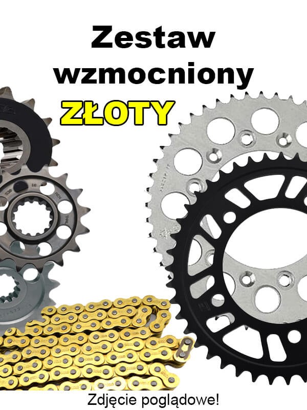 Yamaha Wr 250R 2008-2020 Zestaw Napędowy Did Wzmocniony Złoty Bezoring Yamaha 250 Wr 250 2019