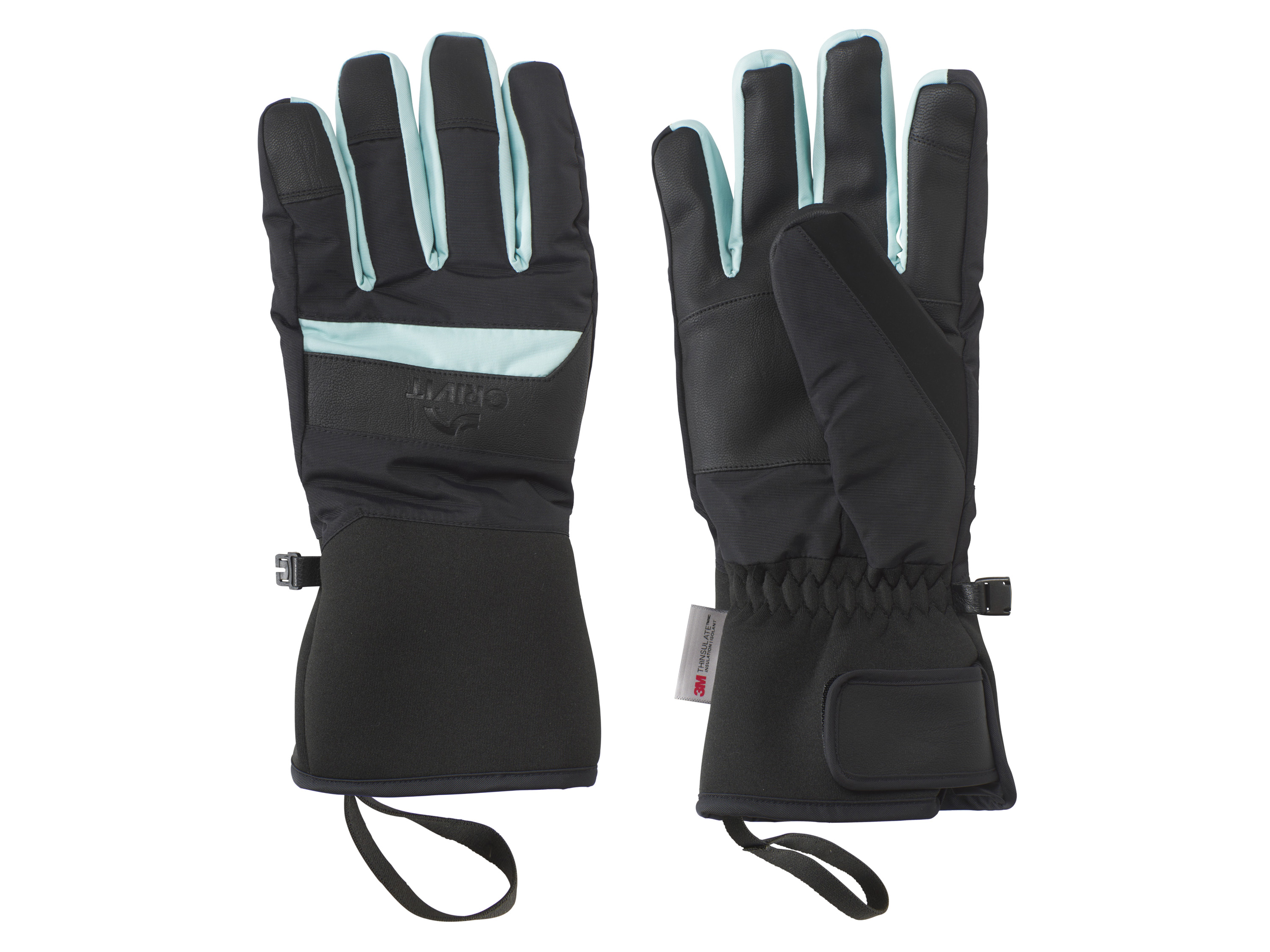 Crivit Rękawice narciarskie damskie lub męskie Niebieski, 7