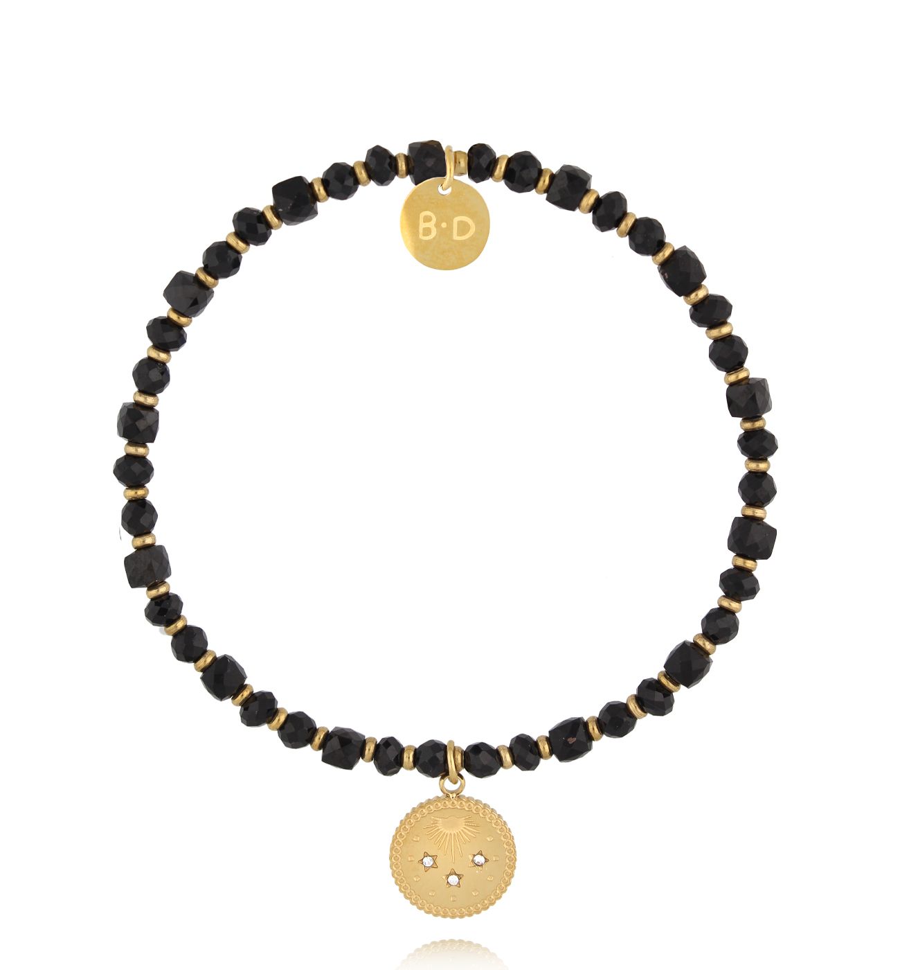 Bransoletka z turmalinami złota BTW3075