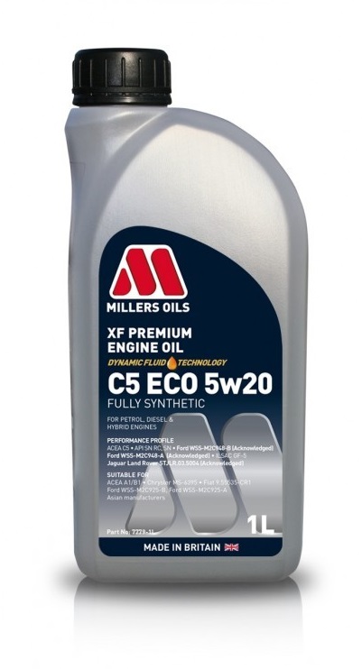 MILLERS XF PREMIUM C5 ECO 5W20 1L - Petrostar