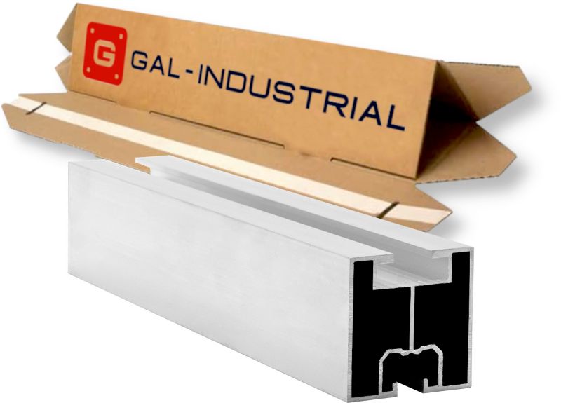 PROFIL MONTAŻOWY GAL-INDUSTRIAL PV DO PANELI SŁONECZNYCH SZYNA ALU SOLAR 350cm POD ŚRUBY T 1 szt.