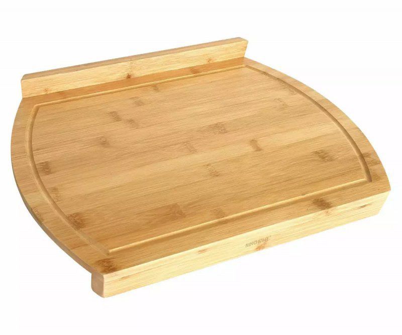 Deska Kinghoff do krojenia z rantem bambusowa KH-1685 58x38cm 1szt