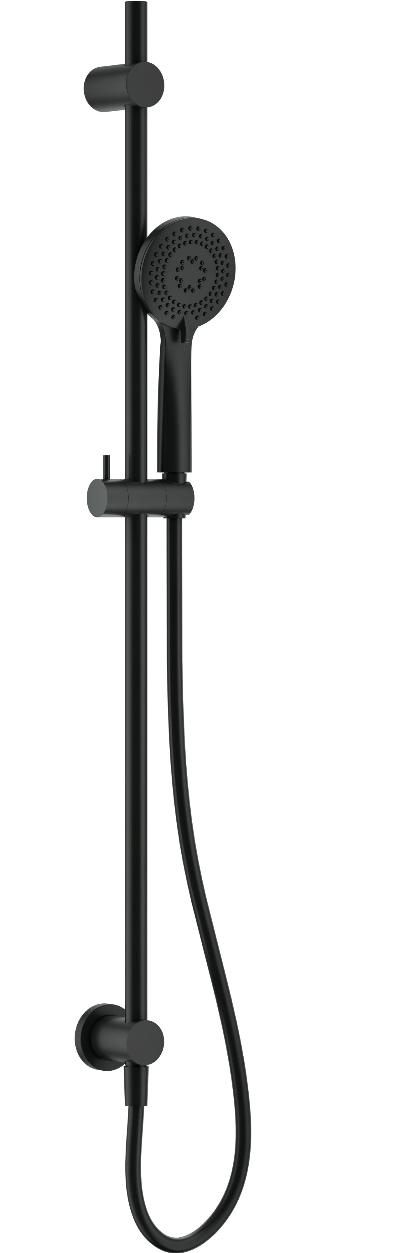 Deante Arnika Nero zestaw prysznicowy ścienny czarny mat NQAN61K