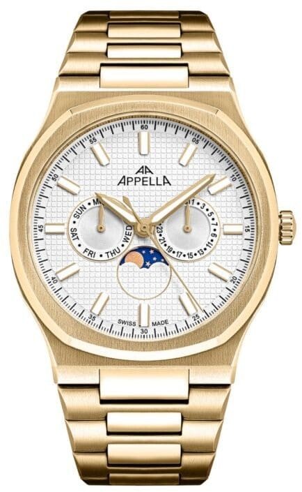 Zegarek męski Appella Moonphase L12006.1113QF
